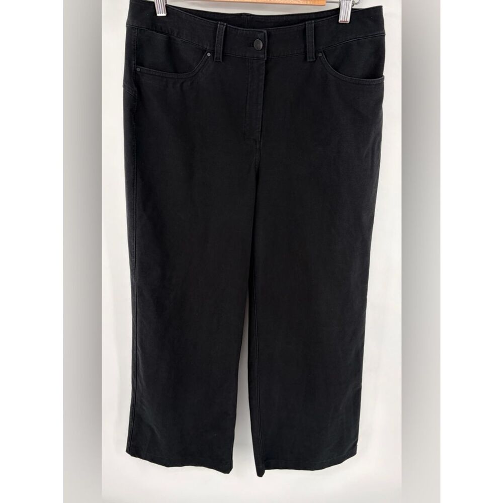 Lululemon City Sleek black 5 pocket wide leg high rise pant women’s 31 utilitech